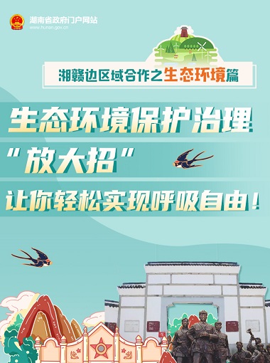 湘贛邊區(qū)域合作之生態(tài)環(huán)境篇 | 生態(tài)環(huán)境保護(hù)治理“放大招” 讓你輕松實(shí)現(xiàn)呼吸自由！